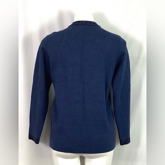 Castle of Ireland-wool cardigan-size 12 - Picture 6 of 8